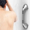 AquaChase 17“ Suction Shower Grab Bar with Indicators, Tool-Free Installation,