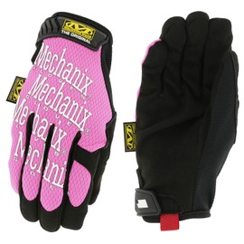Mechanix Wear MG-29-008 Original Gloves, SM, Pink, Touchscreen Compatible, EN 388:3121 Compliant, Washable
