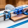 Precision Flip Stop for Woodworking – Adjustable T-Track Accessory for