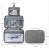 Tianle Hanging Travel Toiletry Bag,Waterproof Folding Cosmetic Bag,Portable Multifunctional Cosmetic