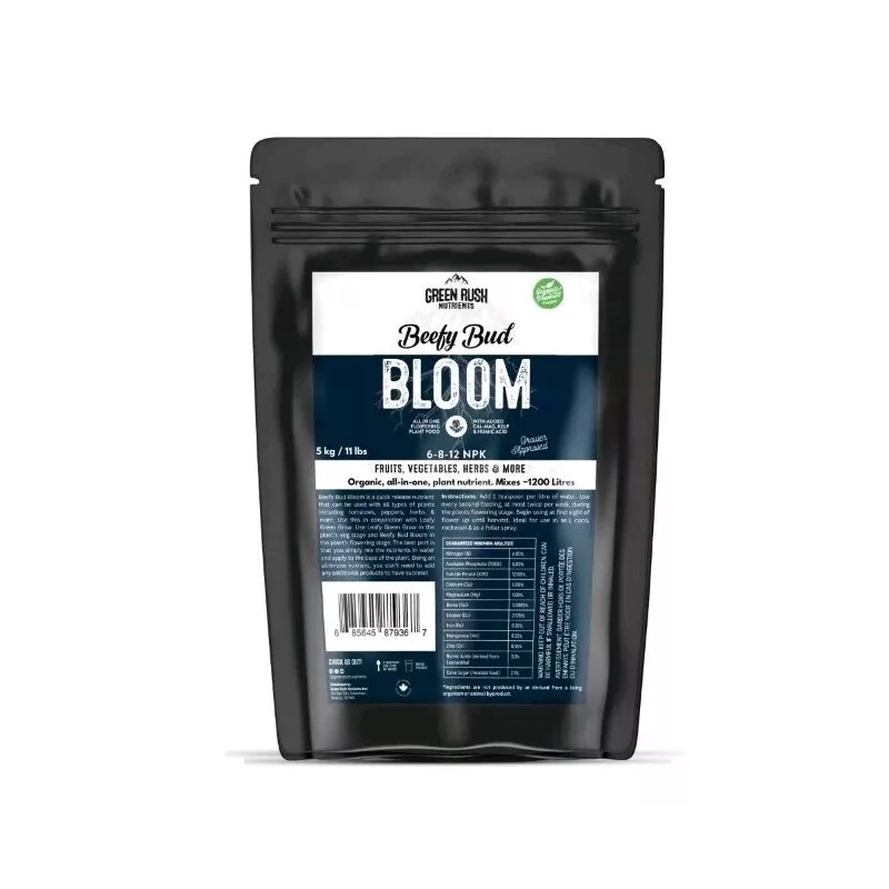 Green Rush Nutrients BEEFY BUD BLOOMS 6-8-12 2 OUNCES SAMPLE