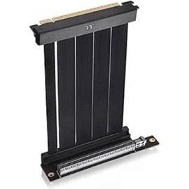 Thermaltake PCI-E 4.0 | Dual 90° Riser Cable | 130 mm | Black