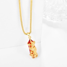 KINGWHYTE Carnelian Necklace 925 Sterling Silver Phoenix Necklace Gold Crystal Necklace Natural Stone Jewelry Healing Gifts for Women Ladies Mum