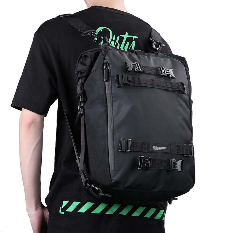 Rhinowalk Motor Saddle Bag Motorcycle Pannier Bag Waterproof Multifunctional Rear