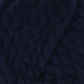 Estako Cozy Thick & Quick Yarn 20% Wool 80% Acrylic Soft Super Bulky Weight #6 Knitting and Crocheting Yarn 3.52 oz (100gr) 65 yds (60 m) (55302 - Navy Blue)