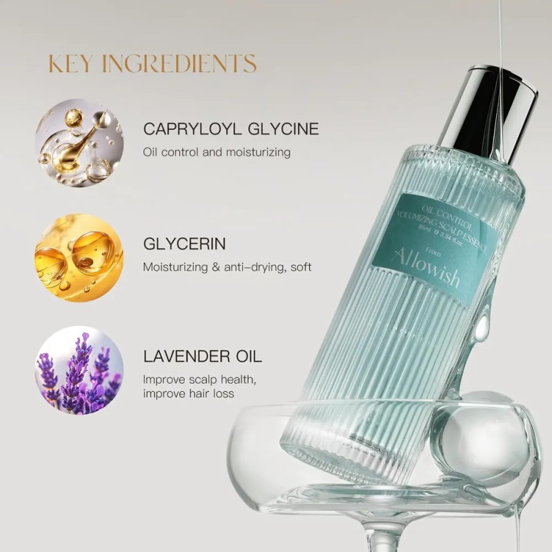 Sérum Capilar Allowish 95 Ml Oil Control Fuller Nourish