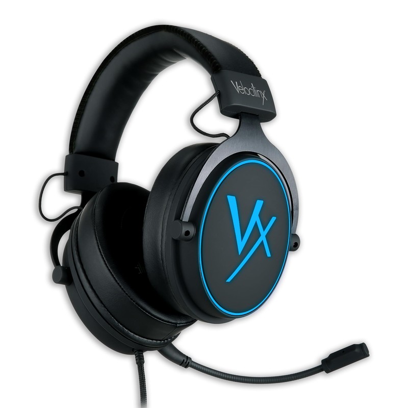 VELOCILINX Areios 7.1 Surround Sound Console and PC Gaming Headset,