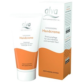 alva naturkosmetik Sea Buckthorn Hand Cream Pack of 2 x 50 ml