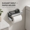Stainless Steel Paper Towel Holder for Kitchen – Wall-Mounted Roll