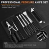 7PCS Ingrown Toenail Removal Kit, Professional Pedicure Tools for Feet,