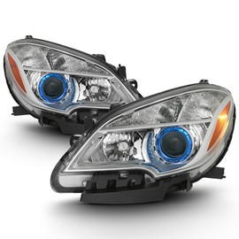 ACANII - For 2013-2016 Buick Encore Halogen Headlights Headlamps Head Lights Lamps Replacement Driver + Passenger Side