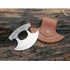 FIFFO BLADE Handmade D2 Ulu Knife - Fixed Blade Alaska