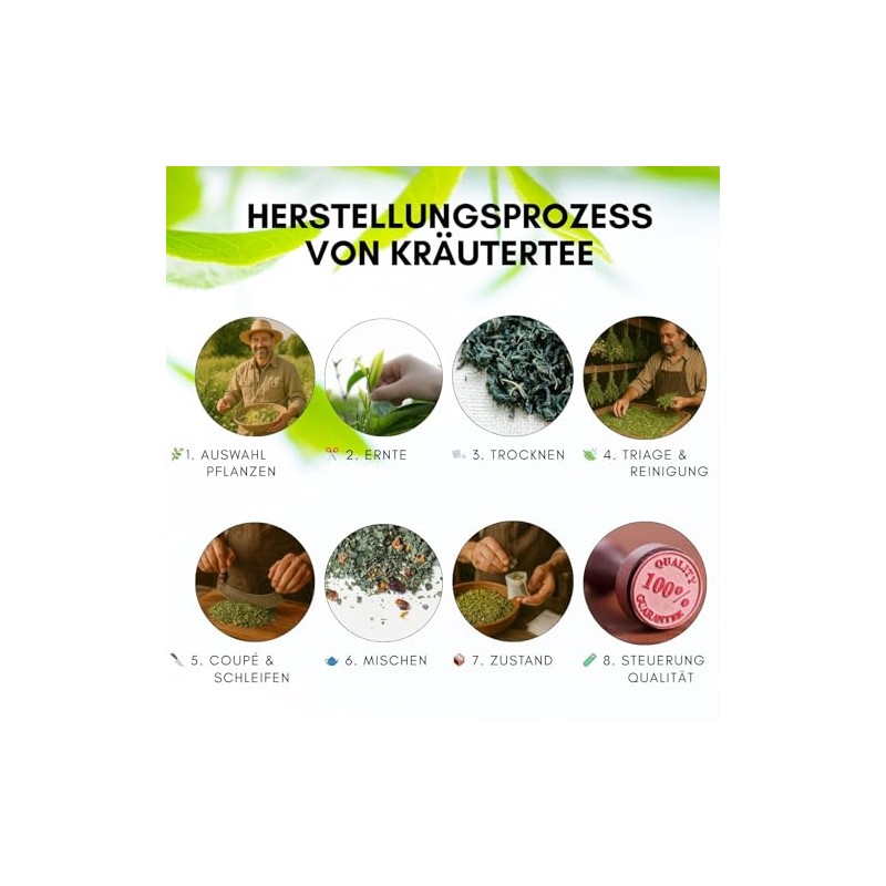 Organic Herbal Tea The Silence Wraps You - Soothing and