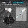 SAYAYO Coat Hooks Wall Mounted White 4PCS SUS304 Stainless Steel