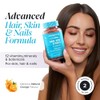 Hair Skin and Nails Vitamins | 60 Gummies | Biotin