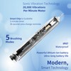 Electric Toothbrush for Adults, 20000 vibrations per minute, 5 cleaning