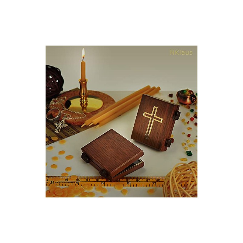 NKlaus Diptych Archangel Michael and Gabriel Icon Travel Altar