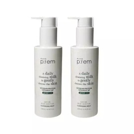 Makeprem 메이크프렘 세이프 미 릴리프 모이스처 클렌징밀크 200ml 2개 Makeuprem Safe Me Relief Moisture Cleansing Milk 200ml 2ea