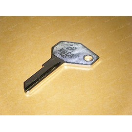 ILCO/SILCA Triumph Motorcycle Steering Lock Key Blank. Works with Triumph Motorcycles America, Bonneville, Scrambler, Speedmaster, Thruxton, T100 & Thunderbird Storm 1996-2010. Fork Lock-L8