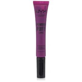 NYX Professional Makeup Lippencreme - Powder Puff Lippie Lip Cream, leichte Creme für die Lippen, pudrig-weicher Look, 12 ml, Plum Purple