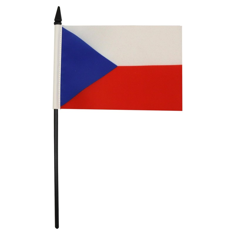 Czech Republic Table Flag 4'' x 6'' - Czech Desk
