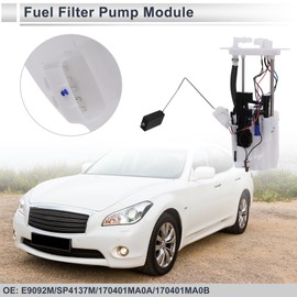 A ABSOPRO Electric Fuel Pump Assembly for Infiniti M35h 2012-2013 M37 2011-2013 Q50 Q70 Fuel Filter Pump Module with Inlet Strainer No.170401MA0A 1 Set