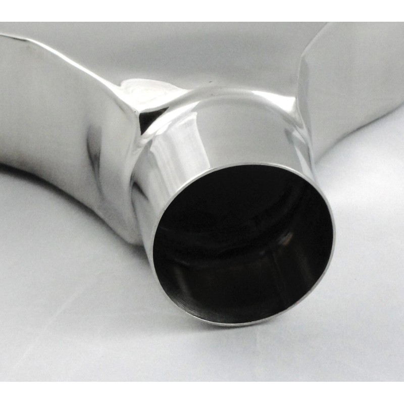 Long Exhaust Tip 3.00 Inlet 7.75 X 2.25" Outlet 10.00