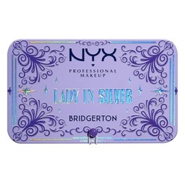 Nyx Professional Makeup, Bridgerton Paleta de Rubor, Tono: Lady in Silver (rosa). Rubor en polvo. Fórmula vegana.