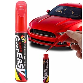 TUKNON Auto Lackstift Lackreparaturstift, Lackstift Auto, Auto Lackstift, Auto Reparatur Lack Auto Pinsel, Lack Reparatur, Auto Kratzer Reparatur Stift, Lackstift Auto Lack Reparatur (Rot)