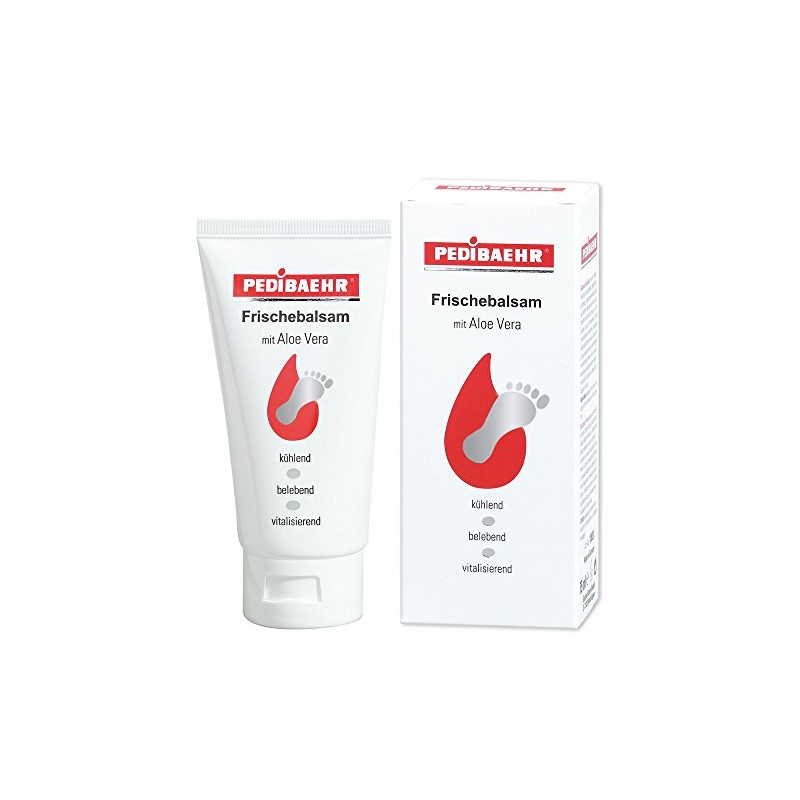 PediBaehr Foot Fresh Balm with Aloe Vera Cooling Foot Cream