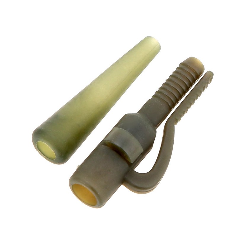 Docooler 50 Sets Outdoor Safety Lead Clips Carp Fishing Equipment