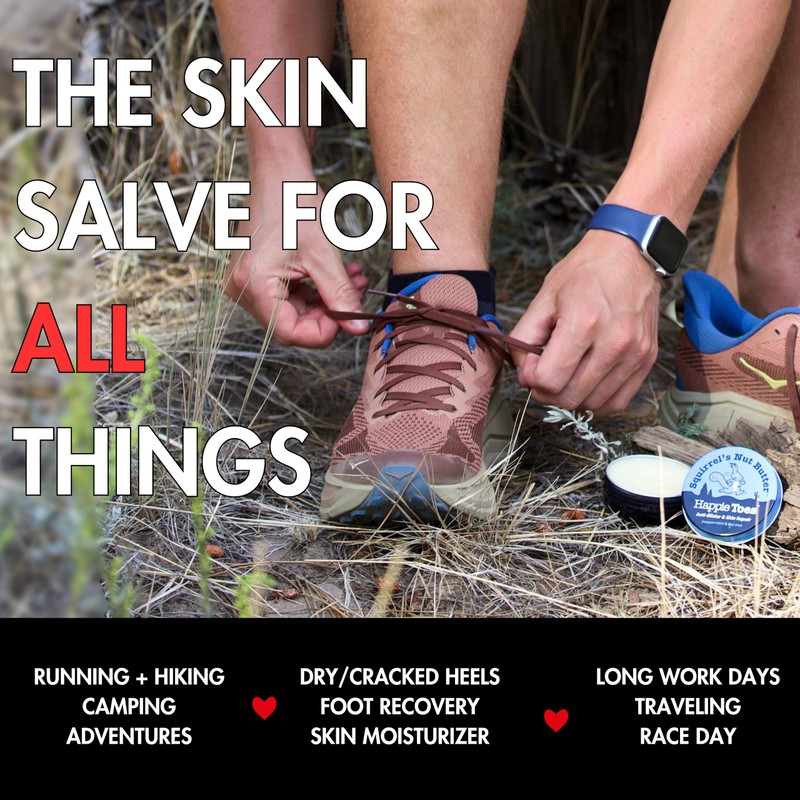 Squirrel's Nut Butter Happie Toes Tin | Blister Prevention &