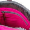 ROKA London Canfield B Small Sustainable Nylon Backpack (Neon Pink)