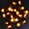 Snowman String Lights Cute Snowman Design 6.6ft Long Remote Control