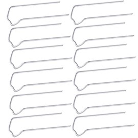 Floral Pins,1.7 Inch U-Shape Plant Pin, 80Pcs U-Pins for Indoor Plants Straw Wreaths, Greening Fern Craft Sewing Pin for Floral Picks Foam, DIY Sewing Project, Holiday Flower Arrangements