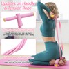 Pedal Resistance Band, Multifunction Pull Up Assistance Bands, 6 Tube