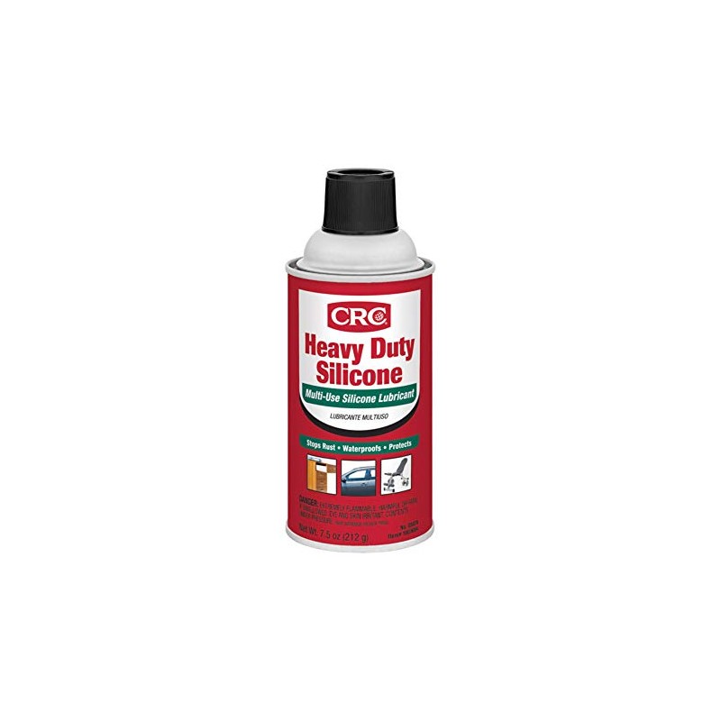 CRC Heavy Duty Silicone Lubricant 05074 – 7.5 Wt Oz.,
