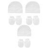 Snegyu Cotton Newborn Hospital Hat Baby Hat and Anti Scratch