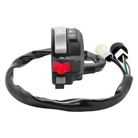 Mabutingti Handlebar Switch Left Suitable for Yamaha Warrior Big Bear 350 YFM350X YFM350F Terra Pro YFP350 MOTO-4 YFM225 / YFM250 / YFM350 Headlight Switch Light Switch