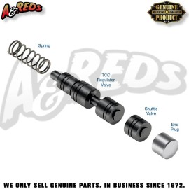 Sonnax 6L45 6L50 6L80 6L90 Oversized TCC Regulator Valve Kit (#104740-07K)