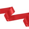 Double Faced Satin Ribbon 25MM - 25 Metres- Red [Full