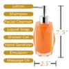 Faceted Lotion Pump, Durable Resin, Smooth, Easy to Clean, for