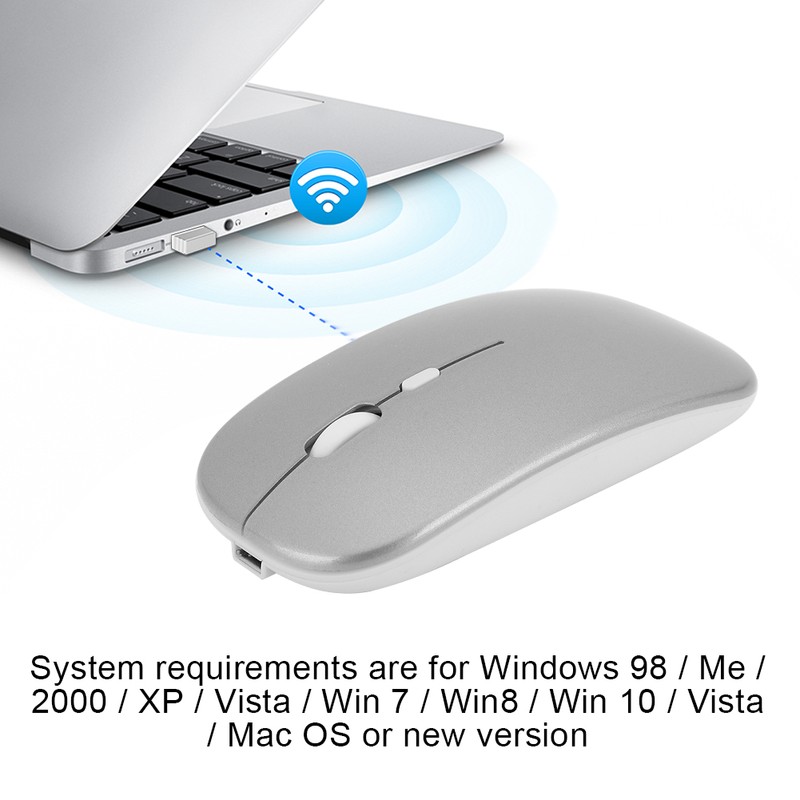 Bluetooth 2.4G Dual Mode Wireless Mouse for Windows 98 /
