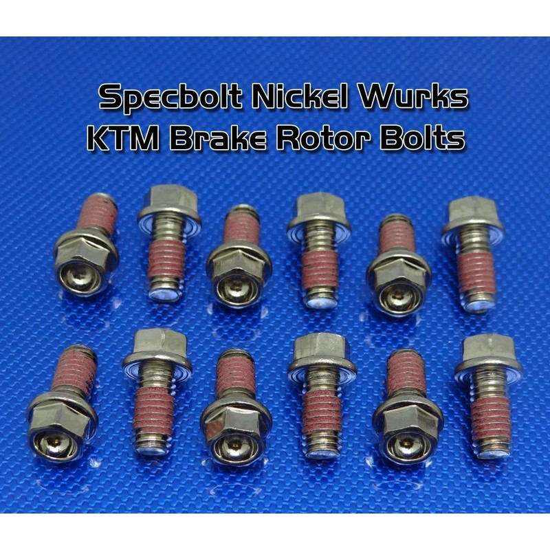 Specbolt Fasteners Nickel Wurks Bolt Kit for KTM and Other