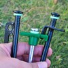 BESPORTBLE Pack of 100 Tent Stakes Ring Plastic Lights Peg