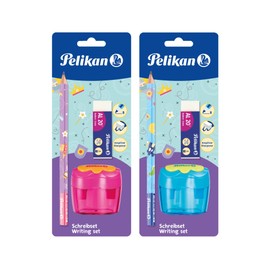 Pelikan 807432 Write Starter Set with Pencil, Eraser and Sharpener