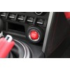 iJDMTOY TRD-Style Red Engine Push Start Button Replacement Cover Compatible