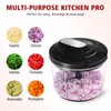 SUREWIN Manual Food Processor 1000ML Large Capacity Pull String Vegetable