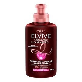 LOreal Paris, Crema Para Peinar Caída Resist Con Aminexil Elvive 300Ml