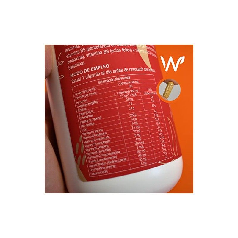 Energy Complex Vitaminas y Suplementos para Mujeres Hombres Performance Energia